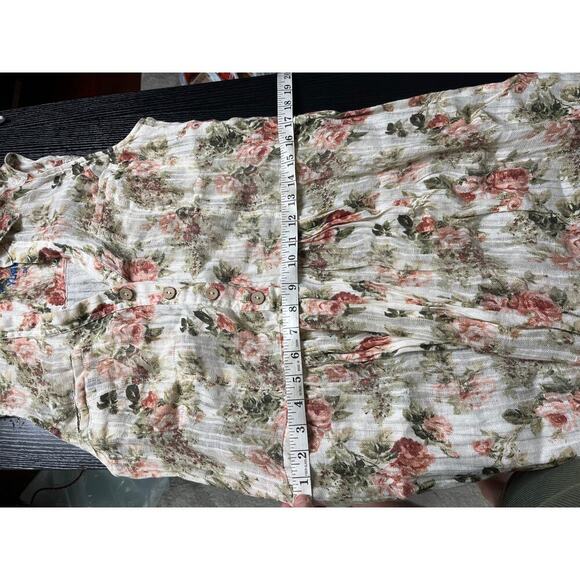 Yuvita Cottagecore Linen Midi Dress - Picture 7 of 10